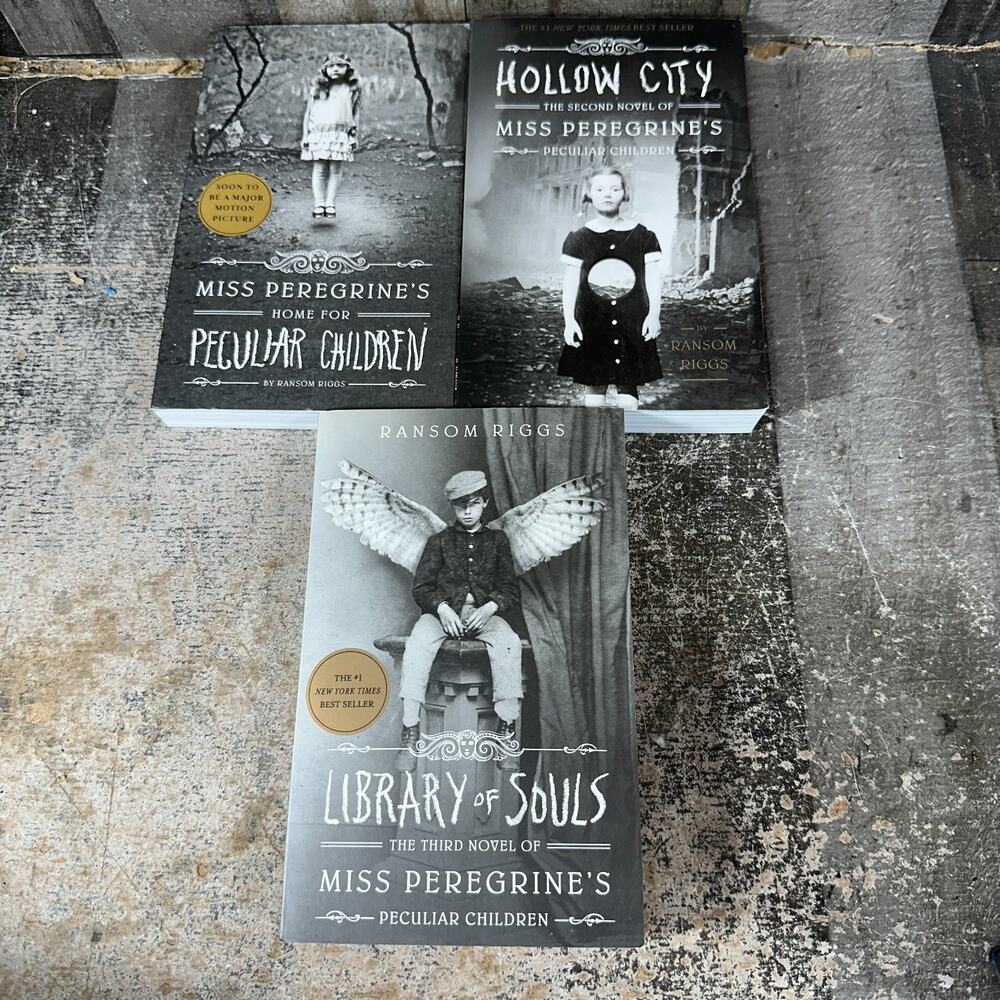 Miss Peregrine’s Home for Peculiar Children set of 3 Lg Format SC Books